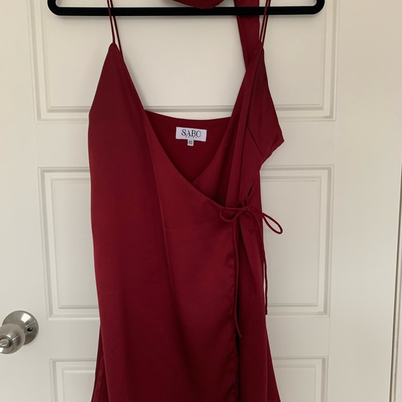 Sabo Skirt Scarlett Wrap Dress Sz XS - Picture 3 of 5